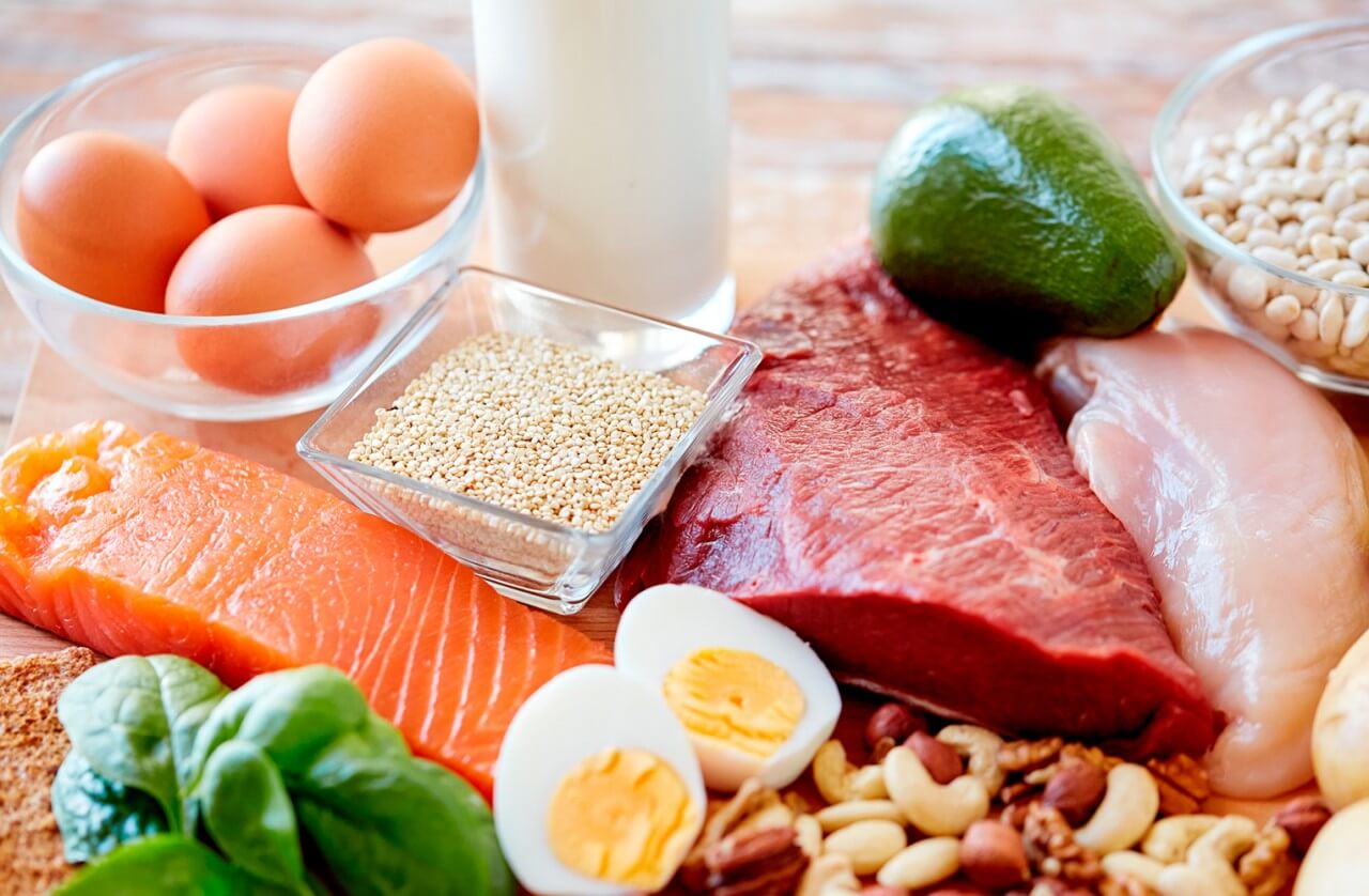 Que alimentos tienen proteinas para aumentar masa muscular