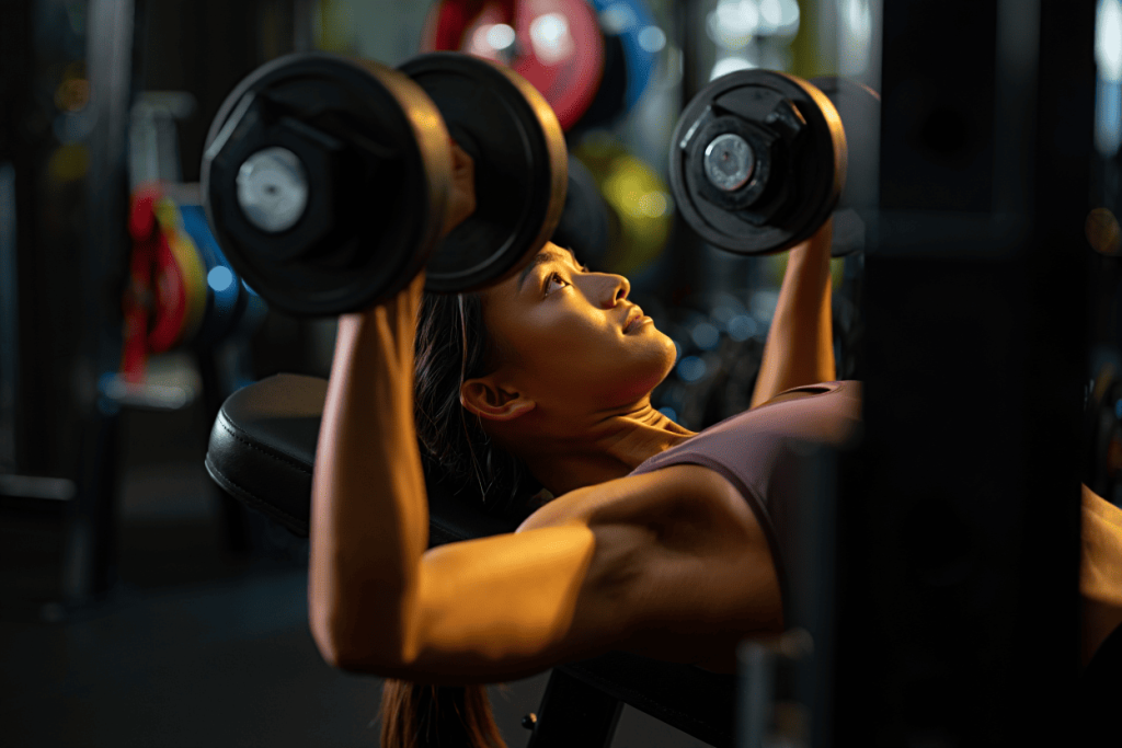 Укрепление мышц груди для женщин упражнения