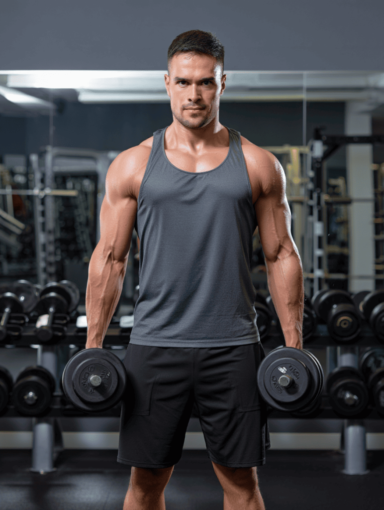 Упражнения на плечи в тренажерном зале